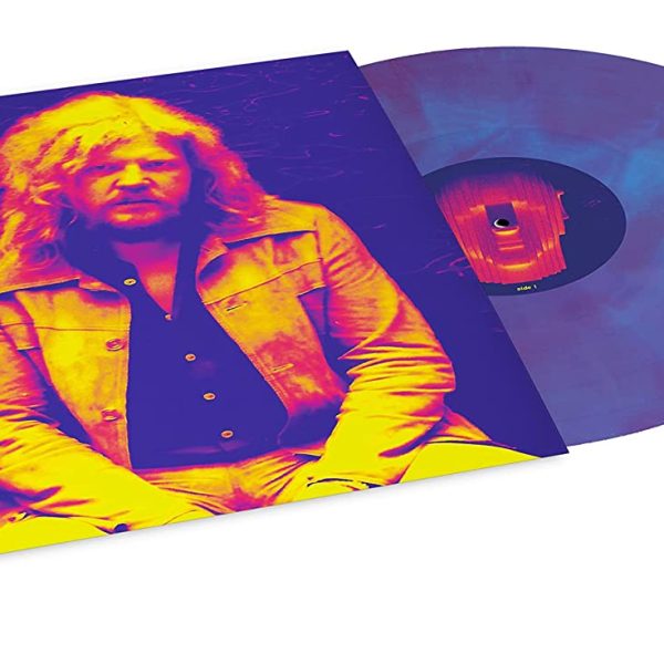 FROESE EDGAR - AQUA re-recorded blue/pink swirled vinyl LP