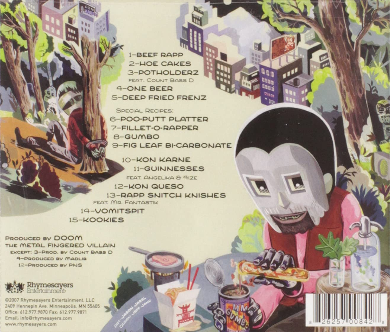 MF DOOM - MF DOOM CDVD - Slika 2