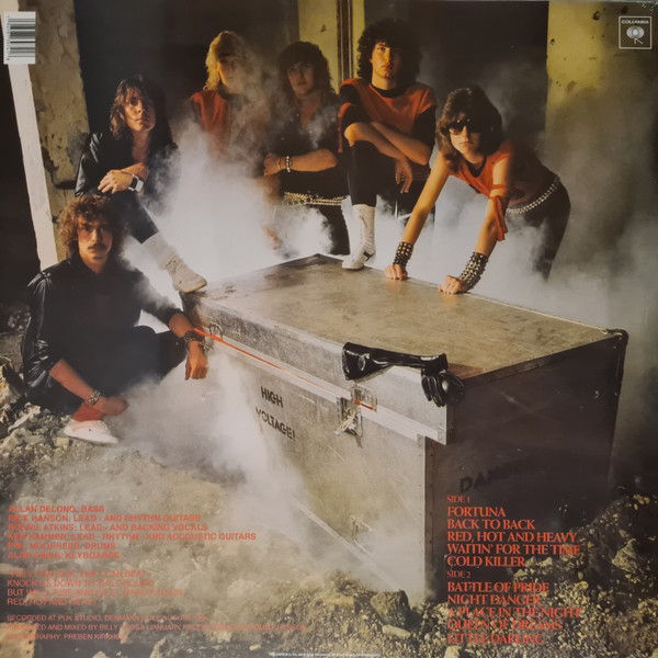 PRETTY MAIDS - RED HOT AND HEAVY LP - Slika 2