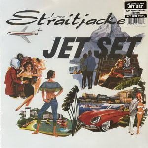LOS STRAITJACKETS - JET SET sky blue vinylLP