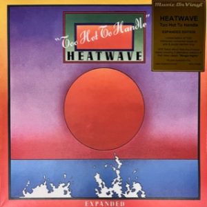 HEATWAVE - TOO HOT TO HANDLE pink & purple marbled vinyl LP2