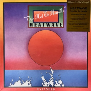 HEATWAVE - TOO HOT TO HANDLE pink & purple marbled vinyl LP2
