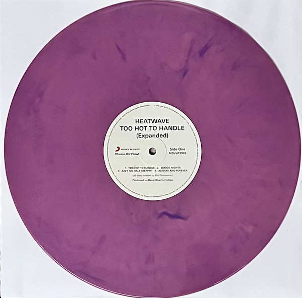 HEATWAVE - TOO HOT TO HANDLE pink & purple marbled vinyl LP2 - Slika 2
