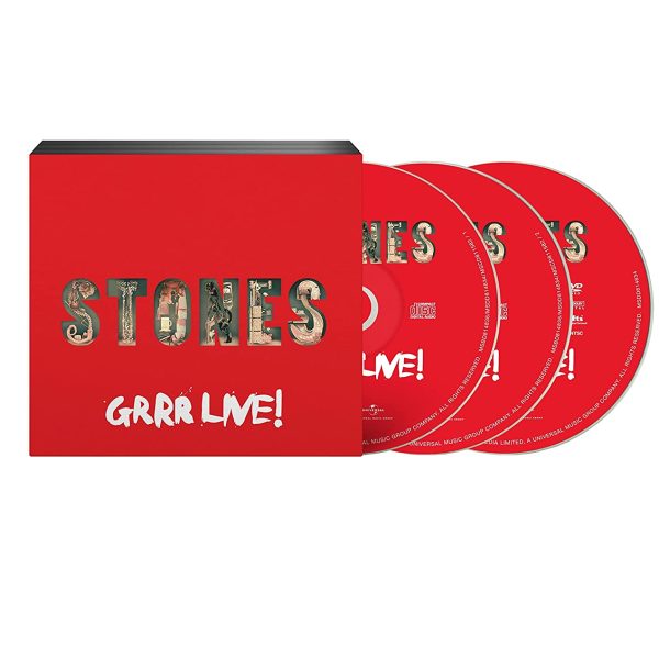 ROLLING STONES - GRRR LIVE! (Live At Newark / CD2+DVD) Box-Set