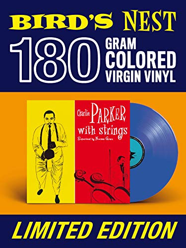 PARKER CHARLIE - WITH STRINGS blue vinyl LP - Slika 4