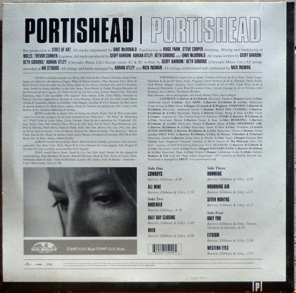 PORTISHEAD - PORTISHEAD LP2 - Slika 2