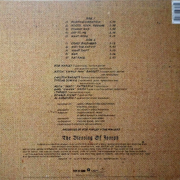 MARLEY BOB - RASTAMAN VIBRATION LP - Slika 2