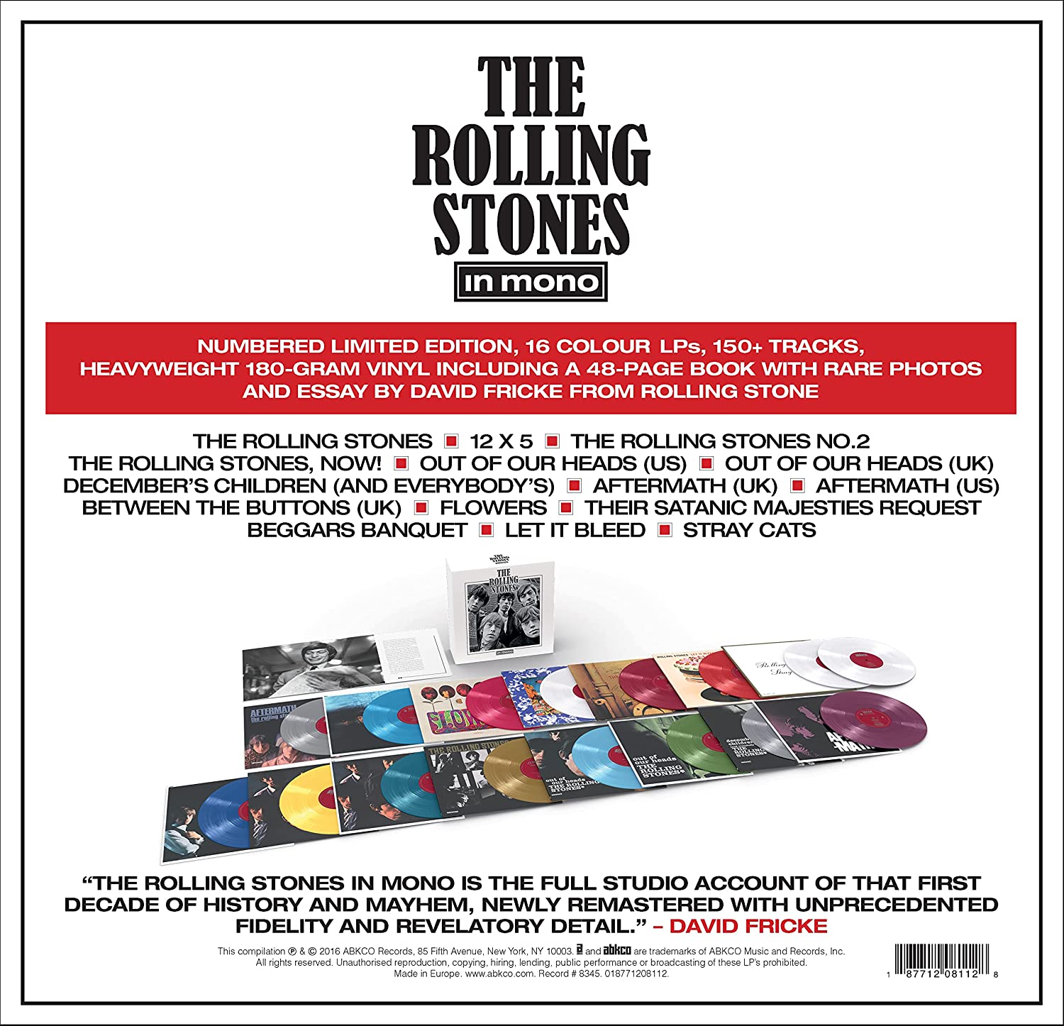 ROLLING STONES - IN MONO coloured vinyls LP16 - Slika 3