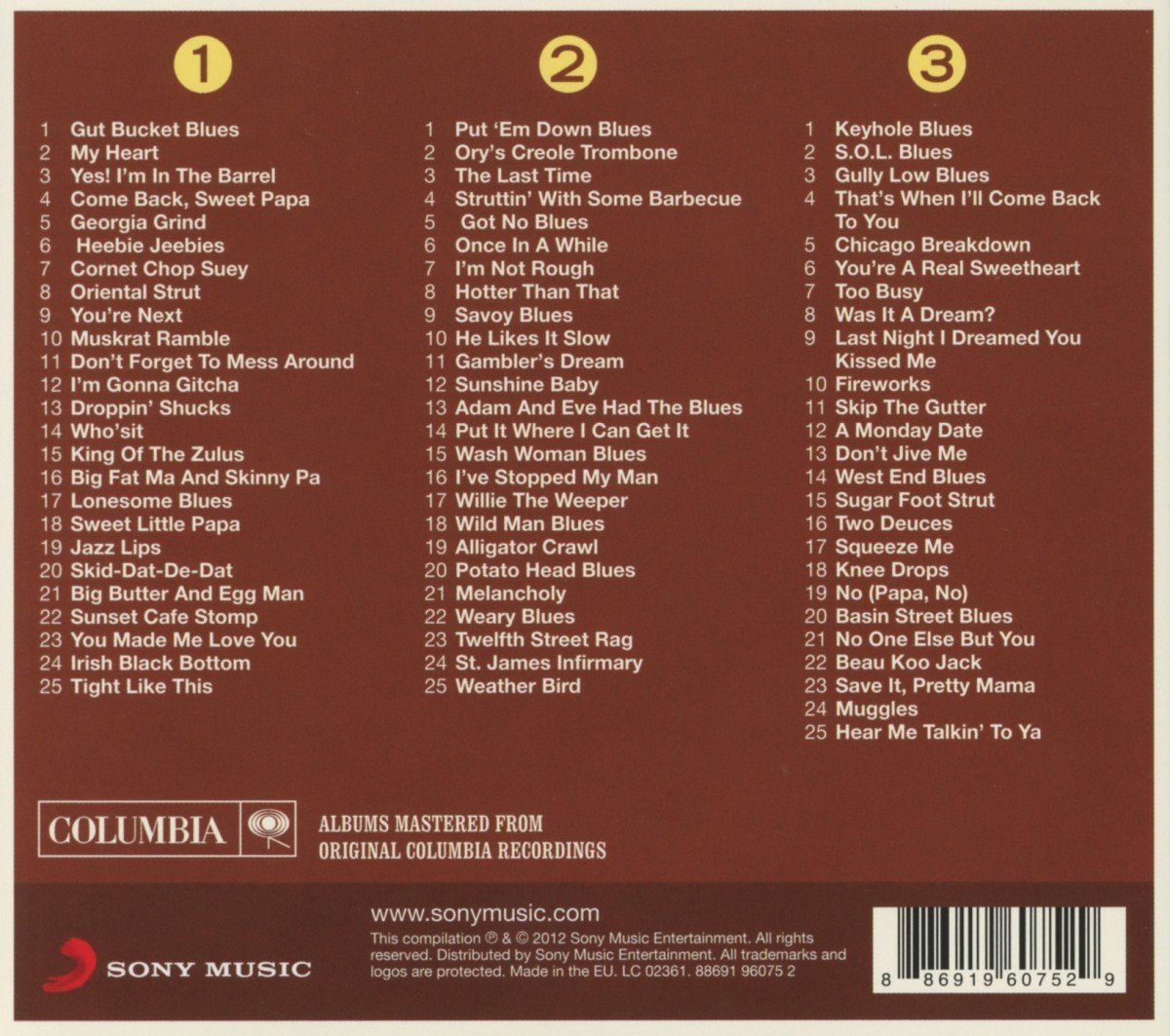 ARMSTRONG LOUIS - THE REAL CD3 - Slika 2