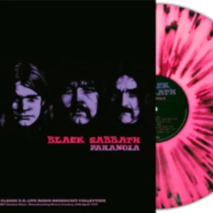 BLACK SABBATH - PARANOIA BBC SUNDAY SHOW LONDON 1970 ltd splatter vinyl LP