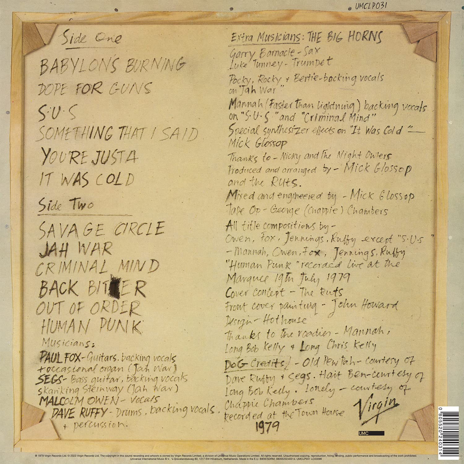 RUTS- CRACK LP - Slika 2