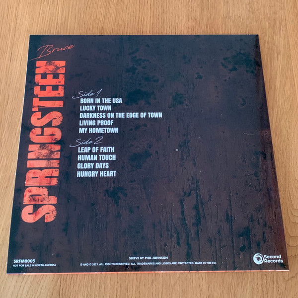SPRINGSTEEN BRUCE - LIVE IN HOLLYWOOD splatter vinyl LP - Slika 4