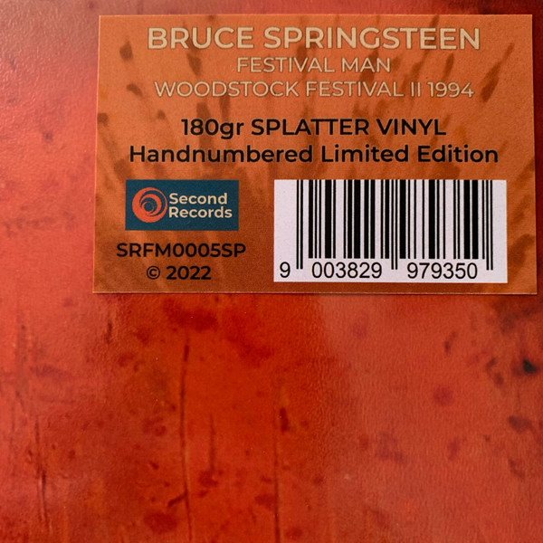 SPRINGSTEEN BRUCE - LIVE IN HOLLYWOOD splatter vinyl LP - Slika 3