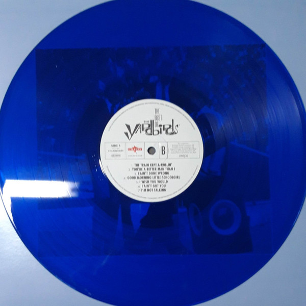 YARDBIRDS - BEST OF YARDBIRDS ltd translucent blue vinyl LP - Slika 2