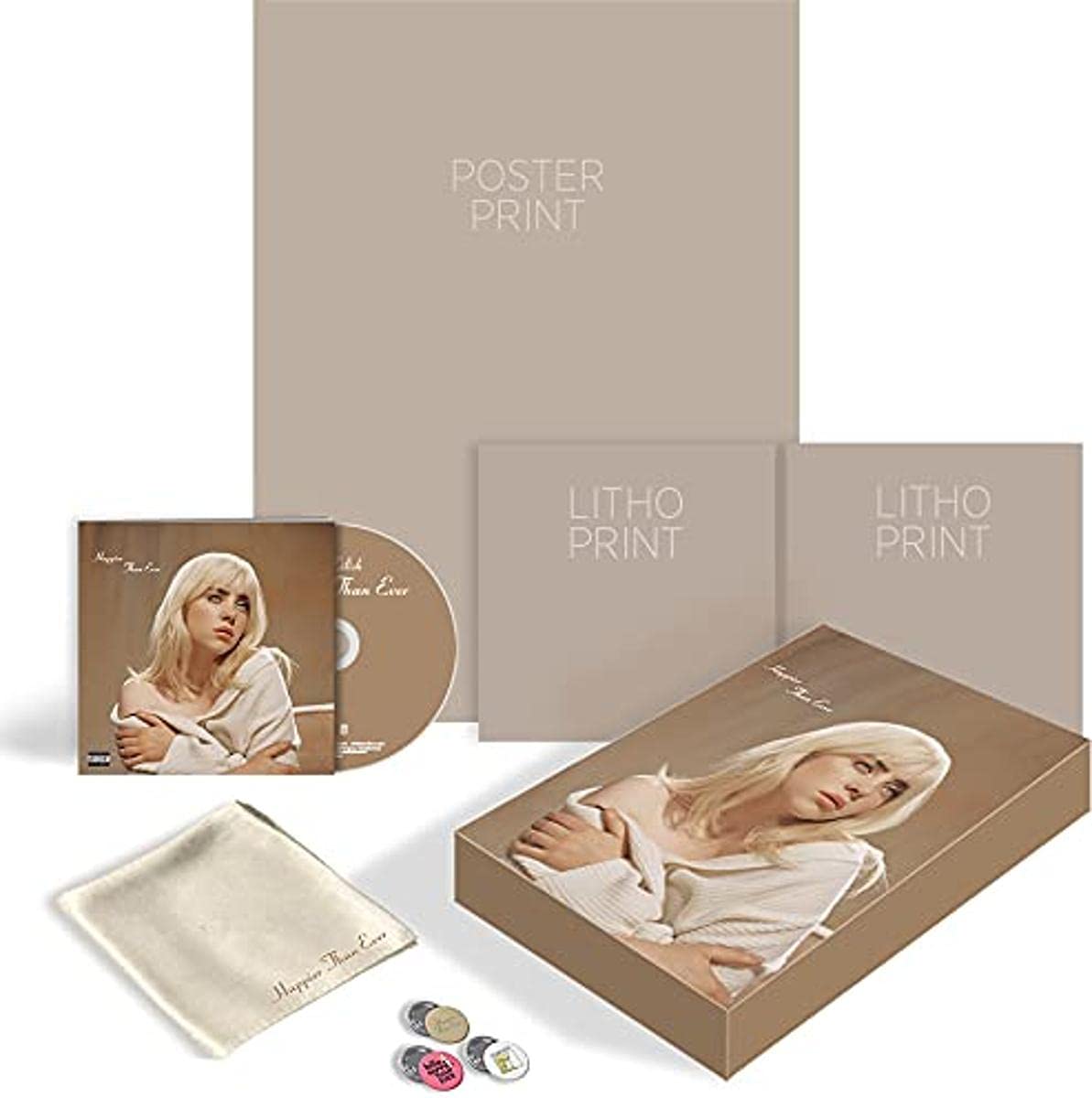 EILISH BILLIE - HAPPIER THAN EVER CDBOX