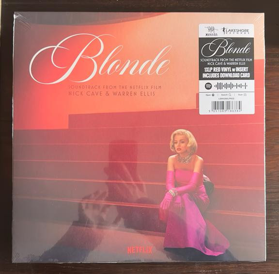 O.S.T. - BLONDE red vinyl LP, Nick Cave & Warren Ellis - Image 3