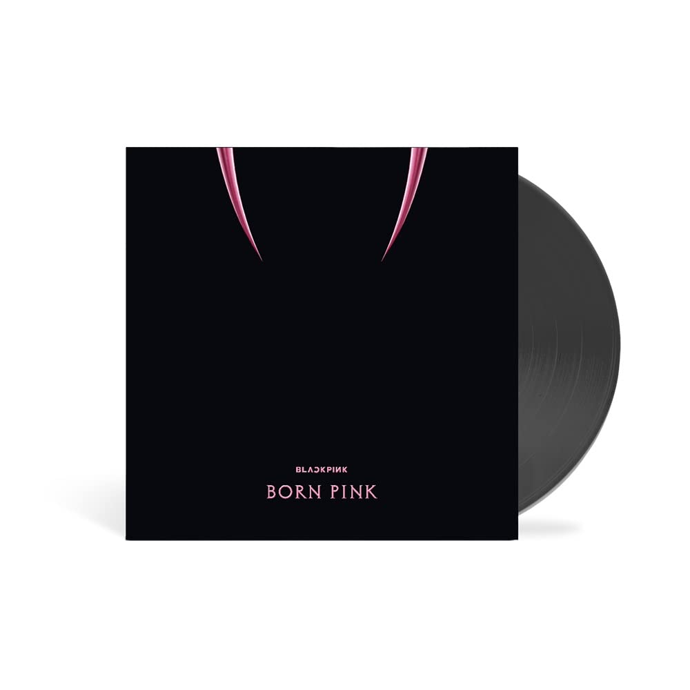 BLACK PINK - BORN PINK LP, (Transparent Black Ice Vinyl)