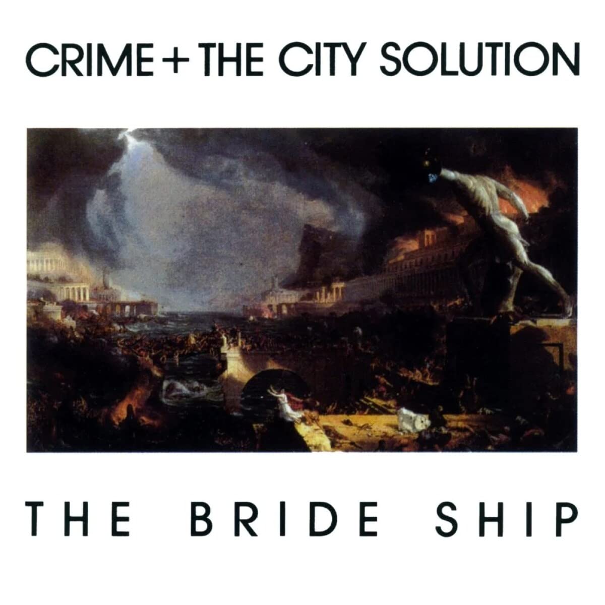 CRIME & CITY SOLUTION - BRIDE SHIP limited white vinyl LP
