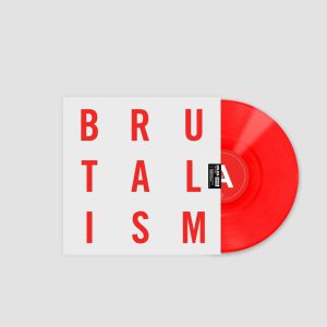 IDLES - BRUTALISM FIVE YEARS BRUTALISM limited red vinyl LP
