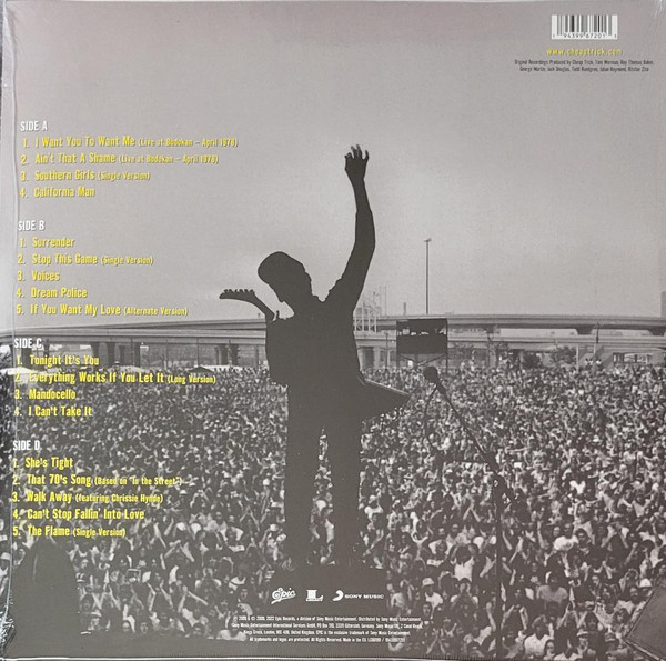 CHEEP TRICK - AUTHORIZED GREATEST HITS LP2 - Slika 3