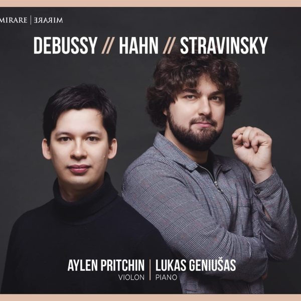 PRITCHIN/GENIUSAS - DEBUSY/HAHN/STRAVINSKY CD
