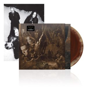 EMPEROR - IX EQUILIBRIUM black browncream swirl vinyl LP