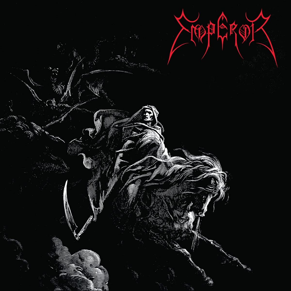 EMPEROR - EMPEROR black red swirl vinyl LP - Slika 2