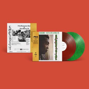KUTI FELA - AFRODISIAC 50th anniversary red/green marbled vinyl LP2