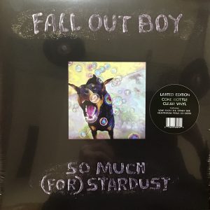 FALL OUT BOY - SO MUCH (FOR) STARDUST ltd coke bottle clear vinyl LP