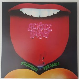 GENTLE GIANT - ACQUIRING THE TASTE LP gatefold