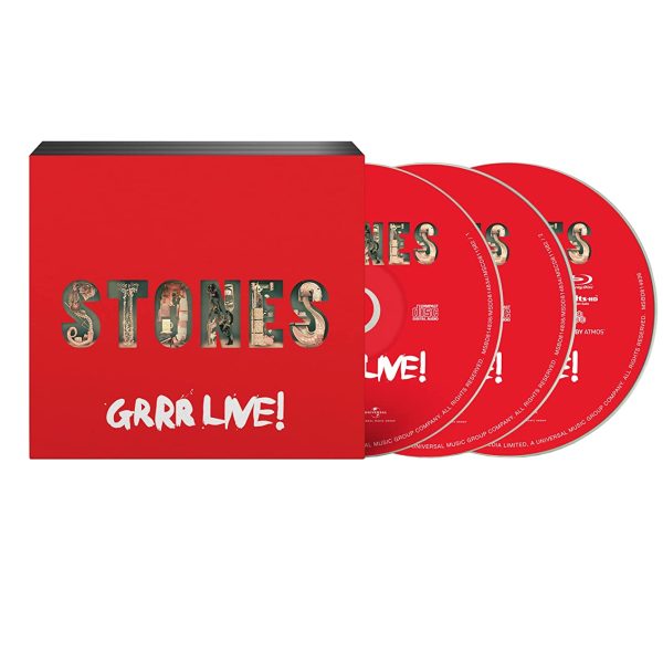 ROLLING STONES - GRRR LIVE! CD2 +Blu rey