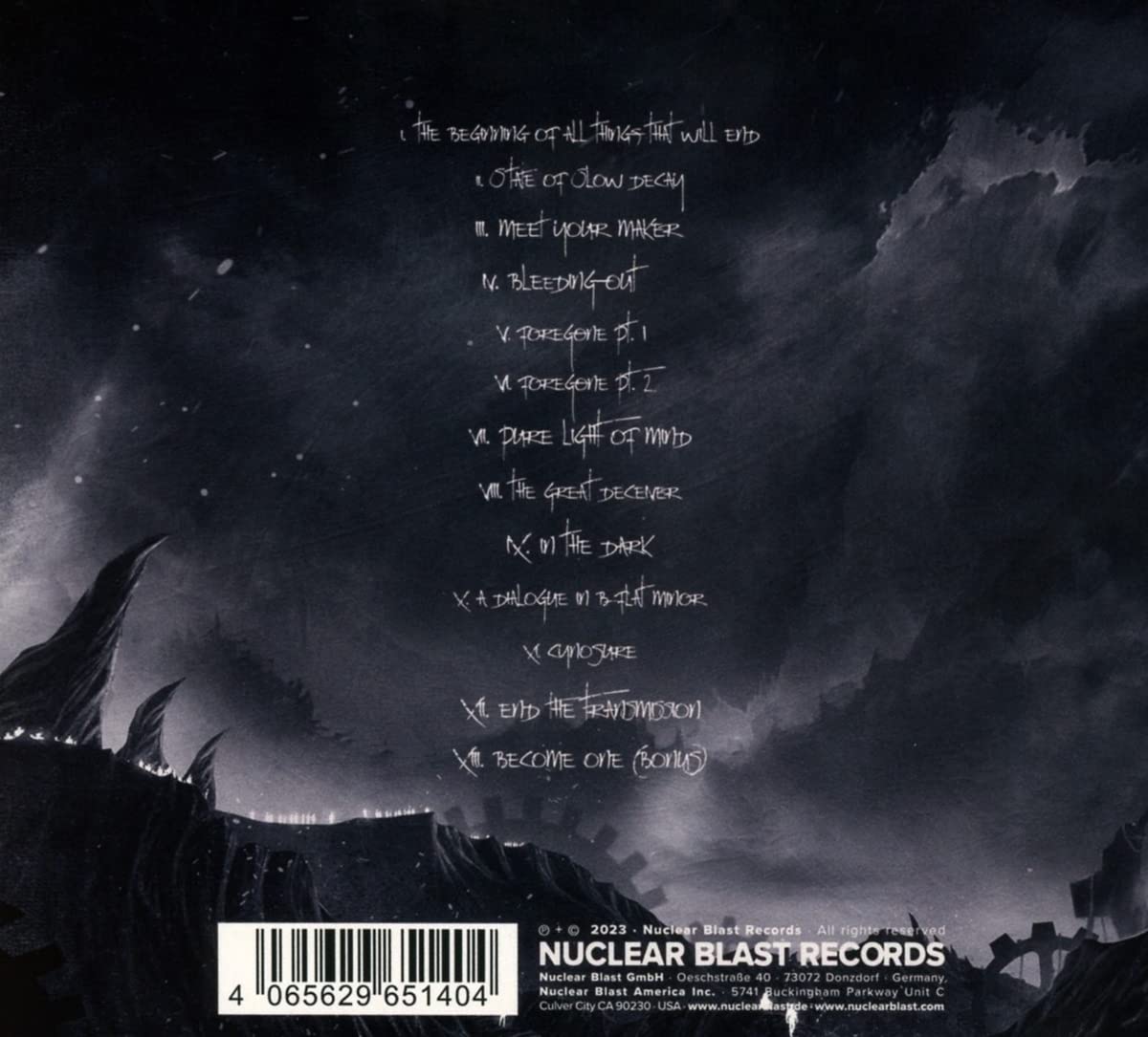 IN FLAMES - FOREGONE (CD Digipak + 1 Bonustrack) - Slika 2