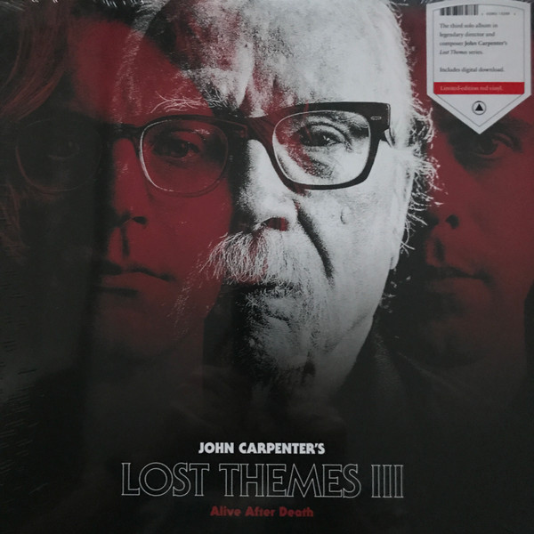 CARPENTER JOHN - LOST THEMES III LP, red vinyl