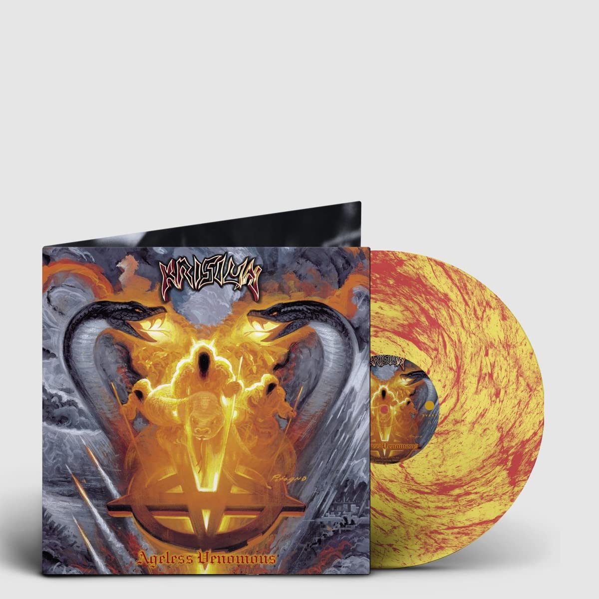 KRISIUN - AGELESSS VENOMOUS marble vinyl LP