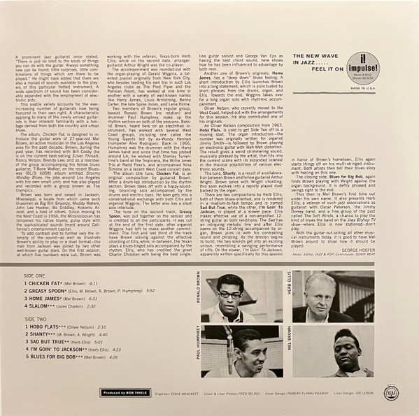 BROWN MEL - CHICKEN FAT LP - Slika 2