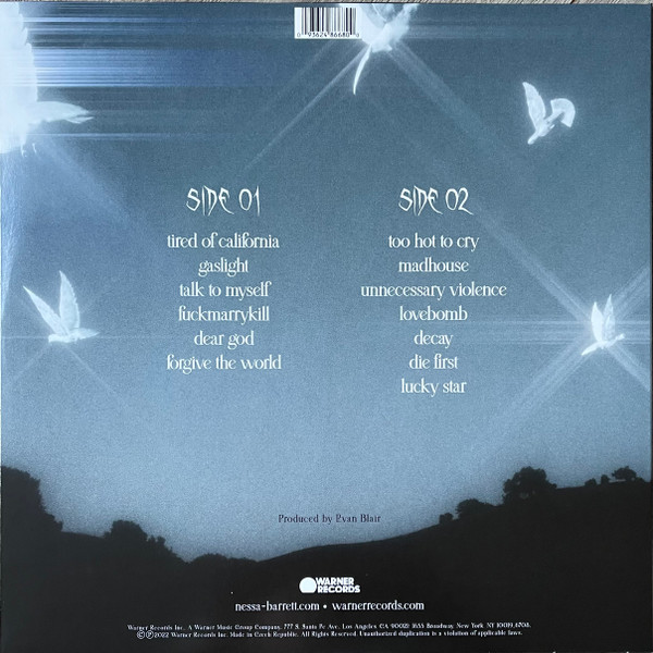 BARRETT NESSA - YOUNG FOREVER LP, Limited Edition, Translucent Light Blue vinyl - Slika 3