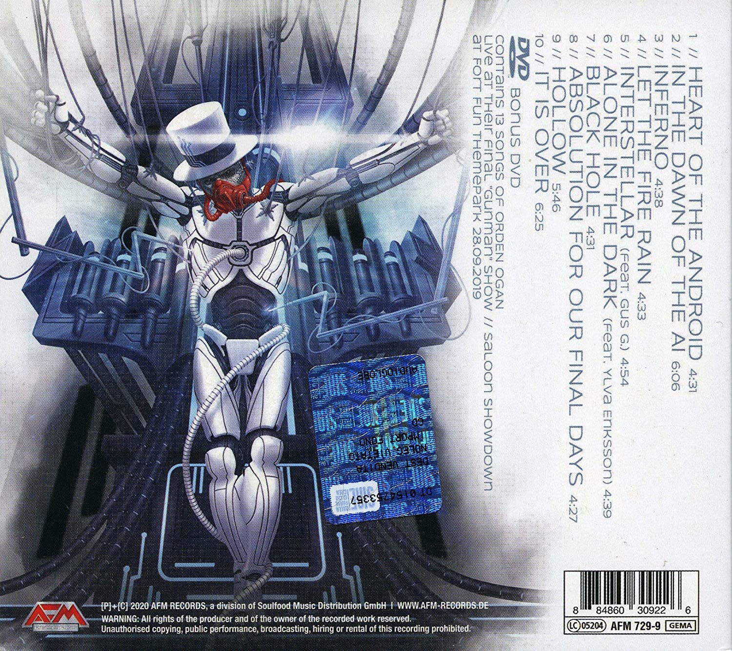 ORDEN OGAN - FINAL DAYS CDVD - Slika 2
