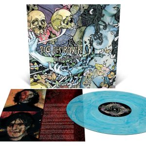 PIG DESTROYER - PHANTOM LIMB clear with blue smoke vinyl LP