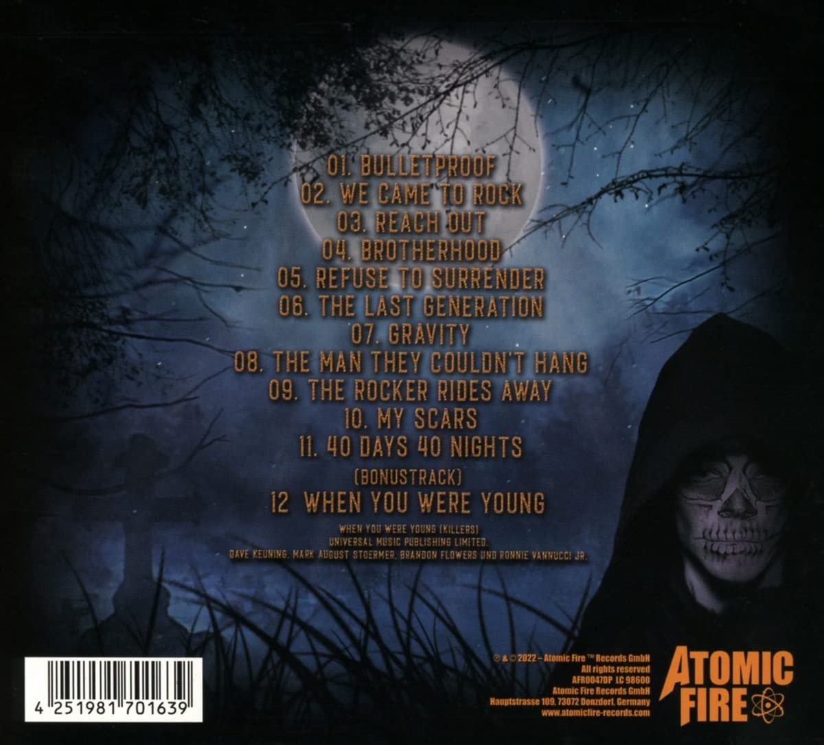 SINNER - BROTHERHOOD CD - Slika 2