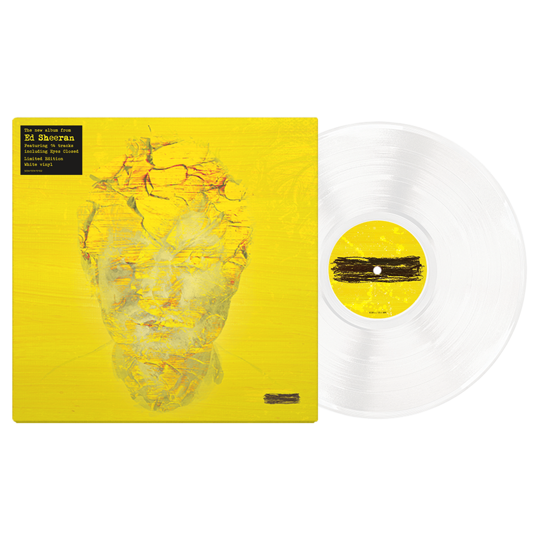 Ed Sheeran - (Subtract) LP, Limited 1 x 140g 12" White vinyl album