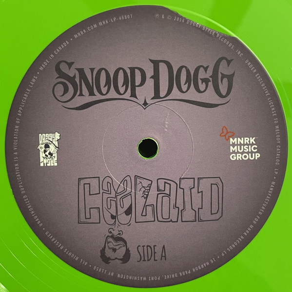 SNOOP DOGG - COOLAID RSD 2022 limited green vinyl LP2 - Slika 3