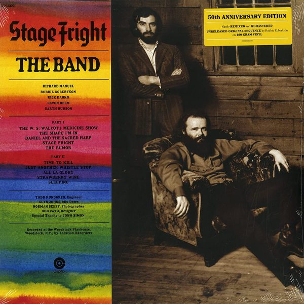 BAND - STAGE FRIGHT 50 anniversary edition LP