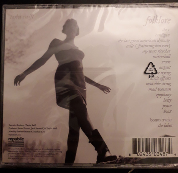 SWIFT TAYLOR - FOLKLORE VER. 7 CD - Slika 2