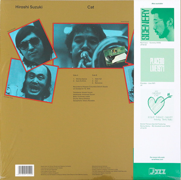 SUZUKI HIROSHI - CAT LP - Slika 2