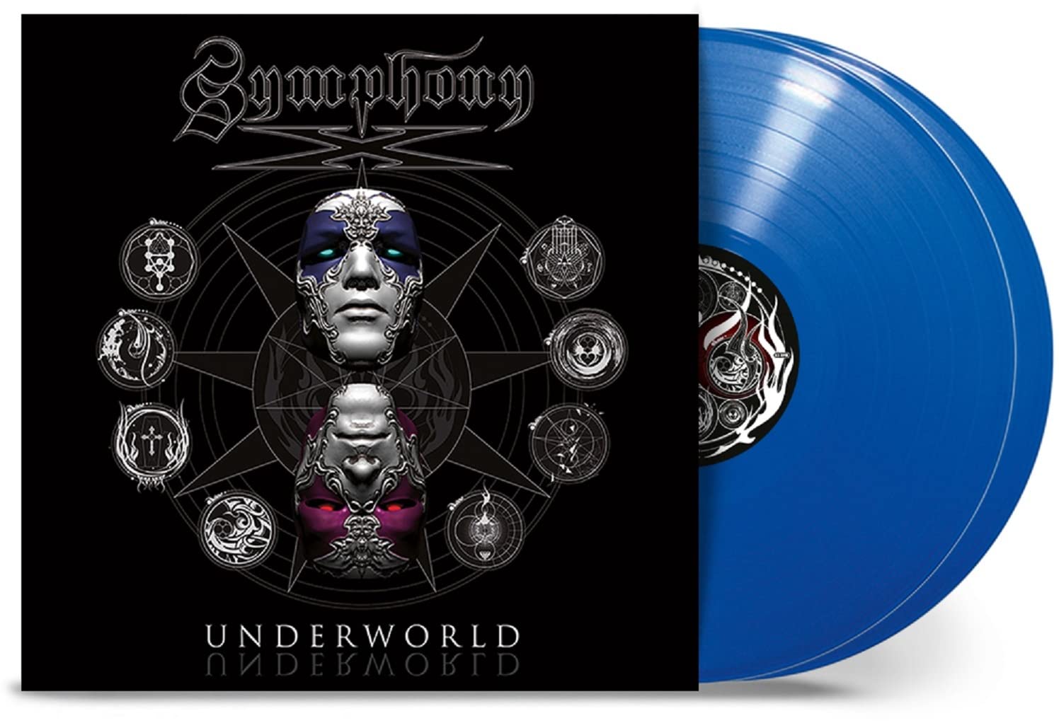SYMPHONY X - UNDERWORLD blue vinyl LP2