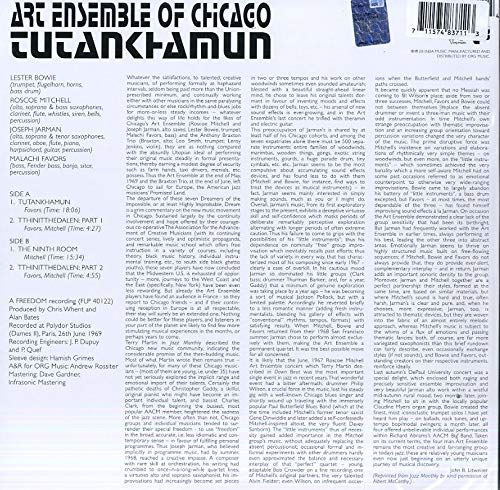 ART ENSEMBLE OF CHICAGO - TUTANKHAMUN LP - Slika 2