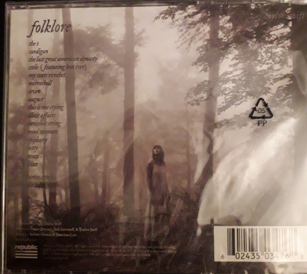 SWIFT TAYLOR - FOLKLORE VER. 8 CD - Slika 2