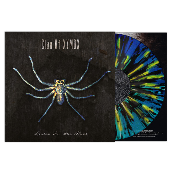 CLAN OF XYMOX - SPIDER ON THE WALL ltd multi colored vinyl LP