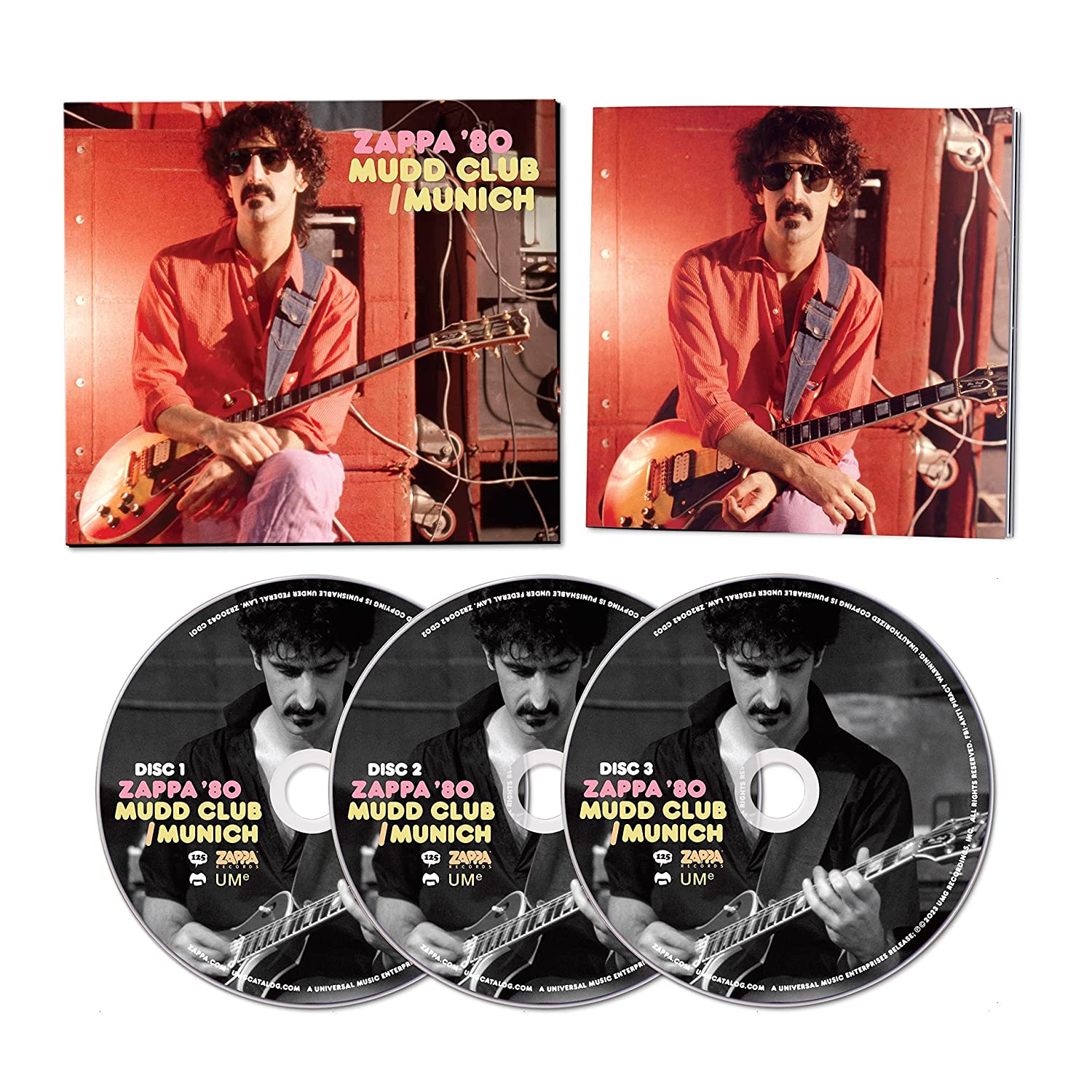 ZAPPA FRANK - MUDD CLUB / MUNICH 80' CD3