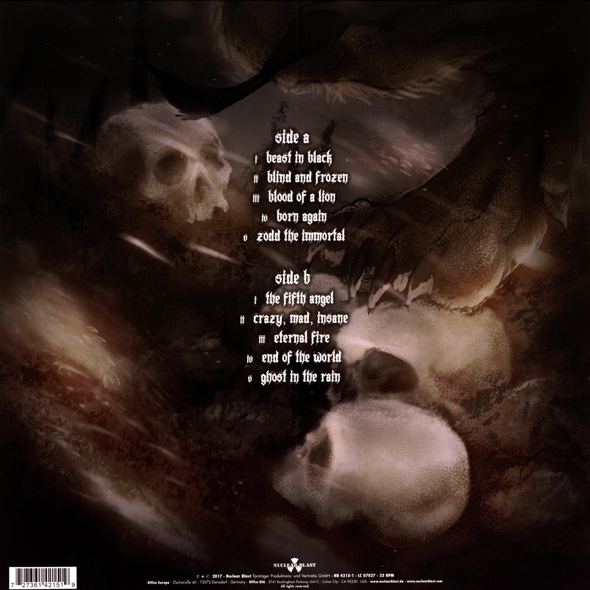 BEAST IN BLACK - BERSEKER LP - Slika 2